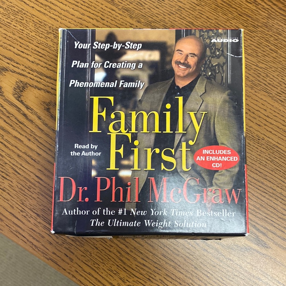 🌼🌿Audiobook, Family First by Dr. Phil McGraw. 🌼🌿